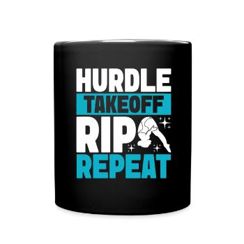 Diving diving board - Full Colour Mug - black - Front