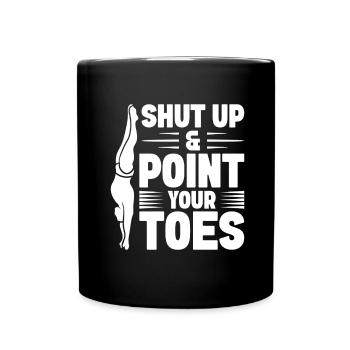 Diving diving board - Full Colour Mug - black - Front