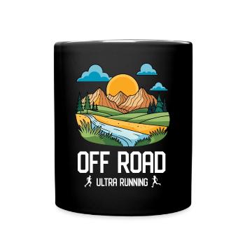 Ultra Running - Offroad - Tasse einfarbig - Schwarz - Vorne