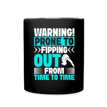 Diving diving board - Full Colour Mug - black - Front