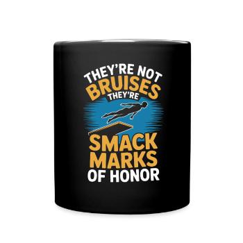 Diving diving board - Full Colour Mug - black - Front