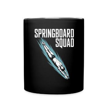 Diving diving board - Full Colour Mug - black - Front