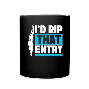 Diving diving board - Full Colour Mug - black - Front