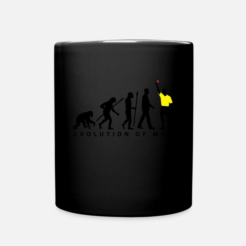 Evolution Schiedsrichter 12_2017-02.eps - Tasse einfarbig - Schwarz