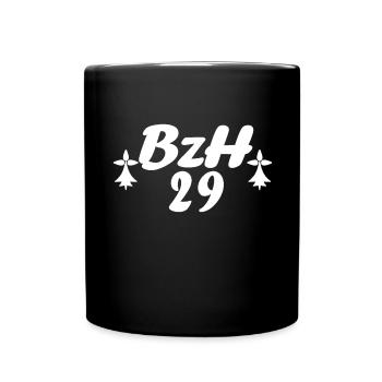 29 Bretagne BZH 2 - Mug uni - noir - Devant