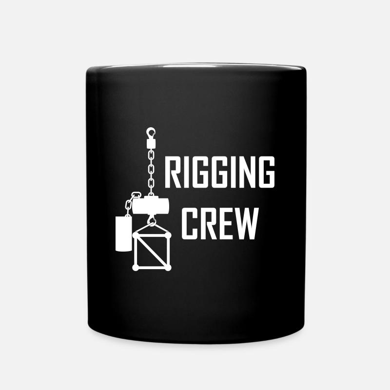 Rigging Crew - Tasse einfarbig - Schwarz