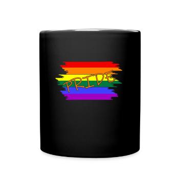 Pride lgbtq - Tasse einfarbig - Schwarz - Vorne