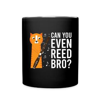 Basson Orchesta design pour bassonistes - Mug uni - noir - Devant