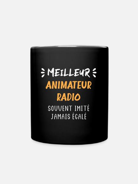 Meilleur animateur radio - Mug uni - noir
