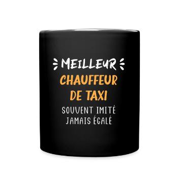 Meilleur chauffeur de taxi - Mug uni - noir - Devant