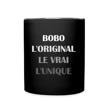 L'original le vrai l'unique bobo - Mug uni - noir - Devant
