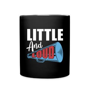 Cheerleading Sport Geschenk Lustiges Cheerleader - Tasse einfarbig - Schwarz - Vorne