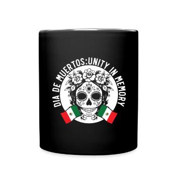 Dia De Muertos L’unité dans la mémoire - Mug uni - noir - Devant