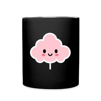 Humour Petite Barbe à papa - Mug uni - noir - Devant