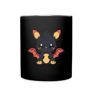 Baby Dragon - Full Colour Mug - black - Front