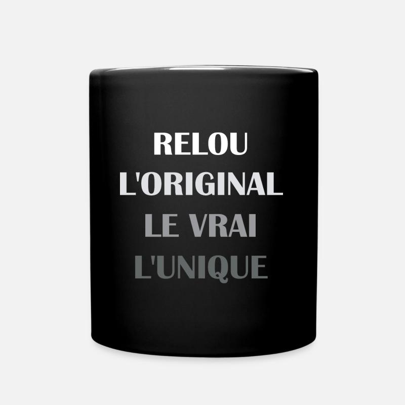 relou - Mug uni - noir
