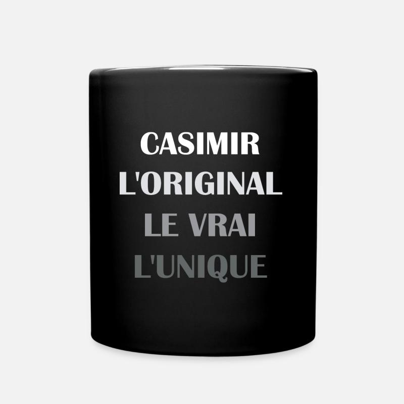 casimir - Mug uni - noir