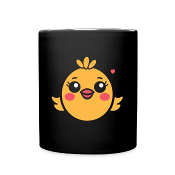 chick - Full Colour Mug - black - Front