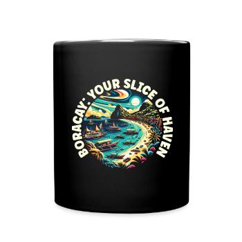 Boracay Philippines Vacances d’été Boaracay Beach - Mug uni - noir - Devant