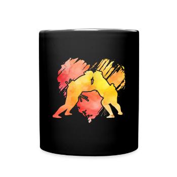 Sumo - Tasse einfarbig - Schwarz - Vorne