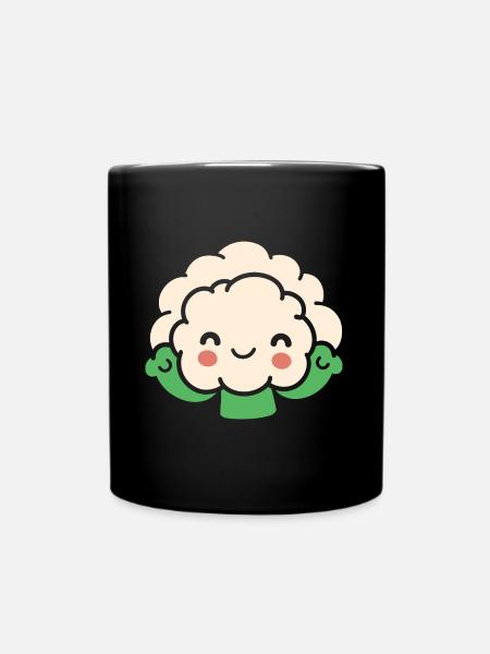 Chou-fleur - Mug uni - noir