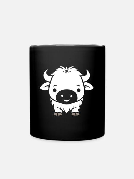 Buffalo - Full Colour Mug - black