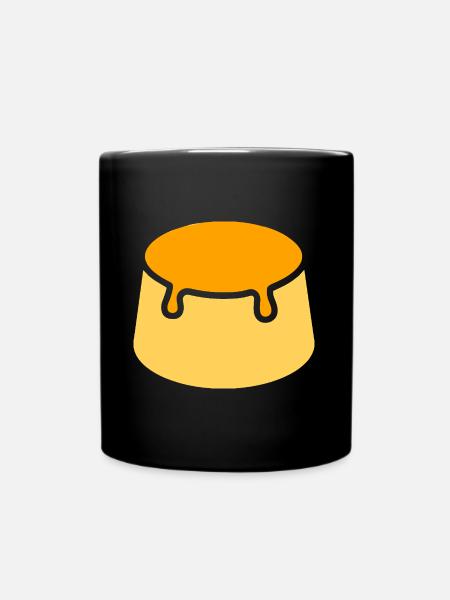 Flan - Mug uni - noir