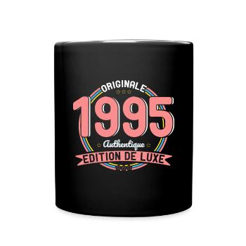 30 Jahre Jubiläum - Original 1995 Authentic - Tasse einfarbig - Schwarz - Vorne