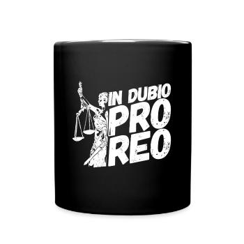 Avocat droit juge loi - Mug uni - noir - Devant