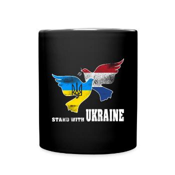 Ukraine - Full Colour Mug - black - Front