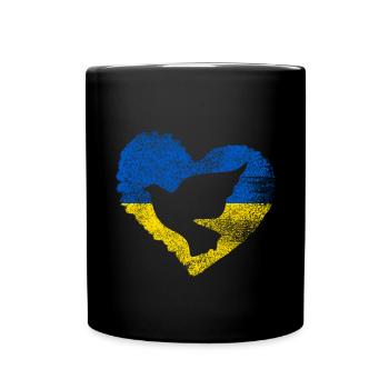 Ukraine - Mug uni - noir - Devant