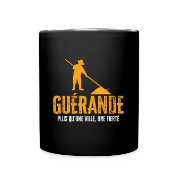 Guérande Marais Salant Fierté Ville Guérandais - Mug uni - noir - Devant