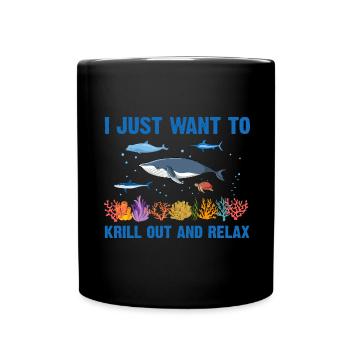 Sea Nature Marine Biologist Sea Marine Biology Ocean - Full Colour Mug - black - Front