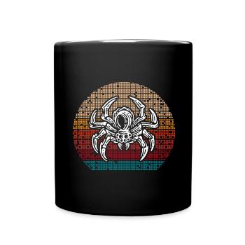 Spider Lover Spider Whisperer Arachnide Tarant - Full Colour Mug - black - Front