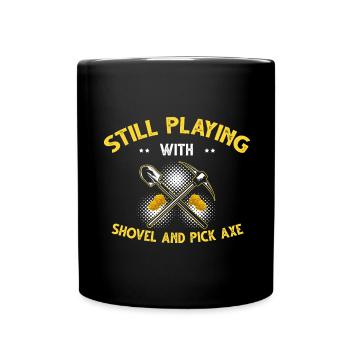 Chercheurs d'or Panning Gold Gold Mining Designs - Mug uni - noir - Devant