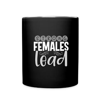 Les dons inspirants des femmes fortes dirigent les femmes - Mug uni - noir - Devant