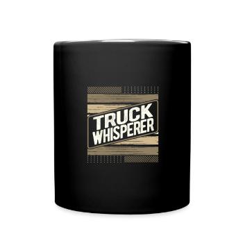 Camion Whisperer Cadeaux Camion Chauffeur Camion Cadeau Camion - Mug uni - noir - Devant