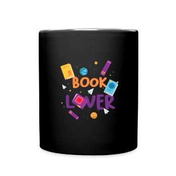 Bibliothécaire Cadeau Amusant Livre Amoureux Idée Cadeau - Mug uni - noir - Devant
