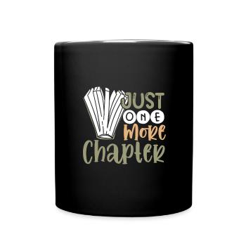 Cadeau d’amoureux des livres juste un lecteur de chapitre de plus - Mug uni - noir - Devant