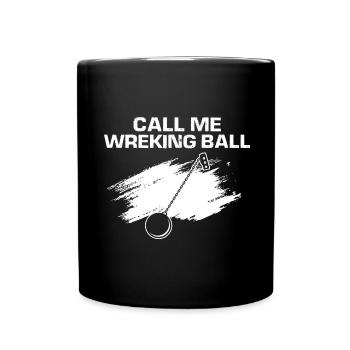 Hausabriss und Renovierungs Design - Tasse einfarbig - Schwarz - Vorne