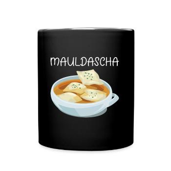 MAULDASCHA - Tasse einfarbig - Schwarz - Vorne