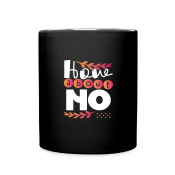 Sarcastic Gift How About No Sarcam Gift - Full Colour Mug - black - Front