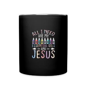 Christian Gift EO Practitioner All I Need My - Full Colour Mug - black - Front