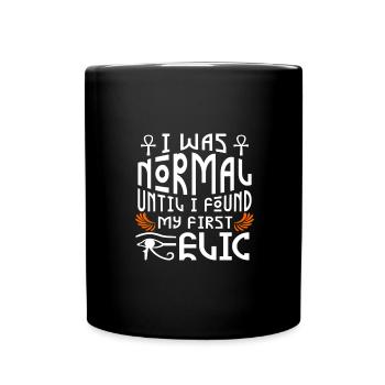 Don d’archéologie J’étais normal jusqu’à la première relique - Mug uni - noir - Devant