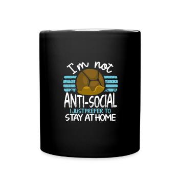 Sarcastique Tout ce dont j’ai besoin, c’est de moi Cadeau introverti - Mug uni - noir - Devant