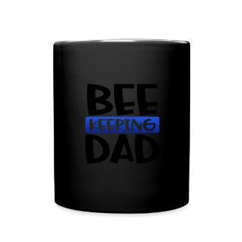 Imker Geschenk Spaß Bienenhaltung Papa Geschenke - Tasse einfarbig - Schwarz - Vorne