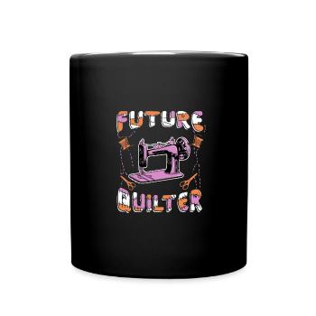 Quilting Humour Future Quilter Gift - Mug uni - noir - Devant