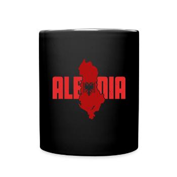 Republik Albanien Albania Shqipëria Tirana Albaner - Tasse einfarbig - Schwarz - Vorne