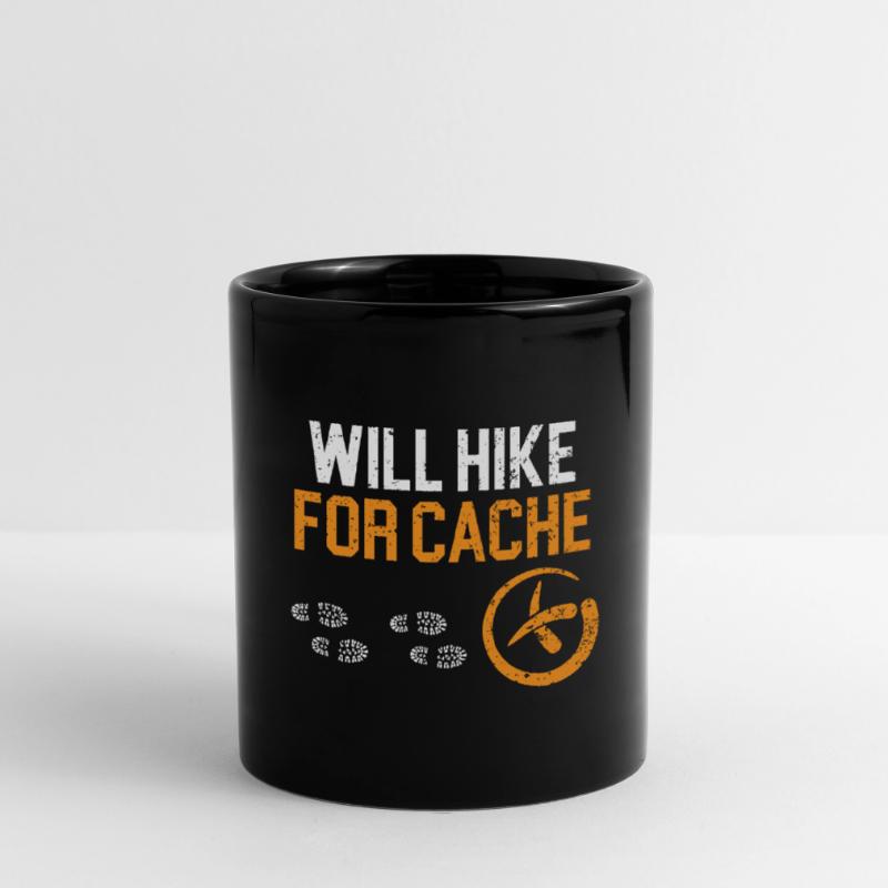 Wanders for cache, map reading, geocaching Full Colour Mug