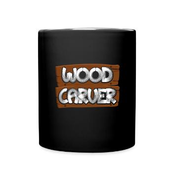 Woodsman Wood Carver Gift - Mug uni - noir - Devant